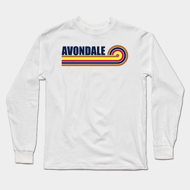 Avondale Arizona horizontal sunset Long Sleeve T-Shirt by DPattonPD